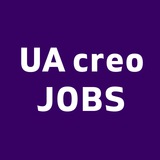 Logo de la comunidad de Telegram — UA Creative Jobs