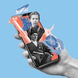 Logo de la comunidad de Telegram — Дискутуй про Україну