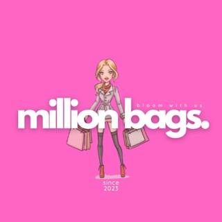 Логотип телеграм спільноти - millionbags