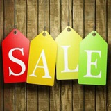 Логотип телеграм спільноти - Sale • Розпродаж одягу 🔥