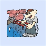 Логотип телеграм спільноти - misanthropic pro crew SHOP