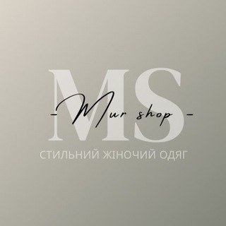 Логотип телеграм спільноти - Mur_shop
