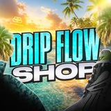 Логотип телеграм спільноти - DripFlow Shop