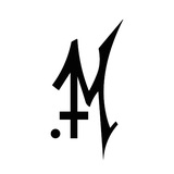 Логотип телеграм спільноти - mортал archivні