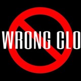 Логотип телеграм спільноти - WRONG CLO