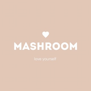 Логотип телеграм спільноти - MASHROOM 🎀