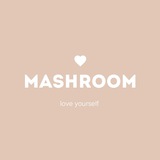 Логотип телеграм спільноти - MASHROOM 🎀