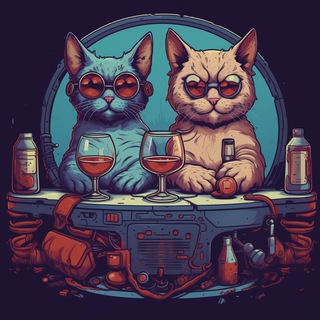 Logo de la comunidad de Telegram — Пекельна радіологія, котики&amp;вінішко ☢️🐈‍⬛🍷