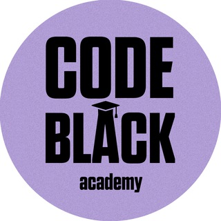 Логотип телеграм спільноти - CODE BLACK🇺🇦