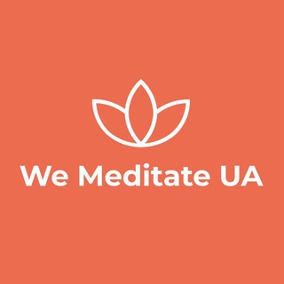 Логотип телеграм спільноти - We Meditate UA | Тиждень відновлення життя | Медитація