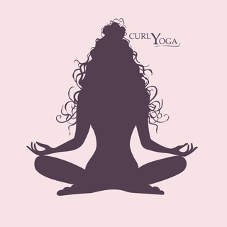 Logo de la comunidad de Telegram — Curly Yoga