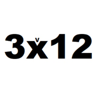 Logo de la comunidad de Telegram — 3 по 12