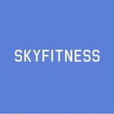 Логотип телеграм спільноти - SKYFITNESS