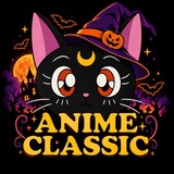 Логотип телеграм спільноти - Anime Classic - аніме українською