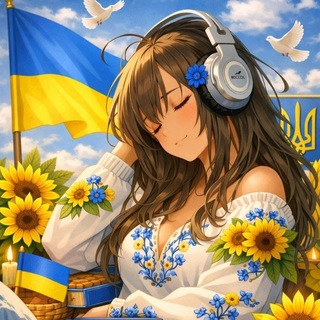 Logo de la comunidad de Telegram — 🇺🇦Music for the your souL💜🎧