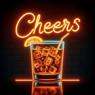 Логотип телеграм спільноти - cheers✨