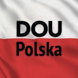 Telegram community logo — DOU Polska