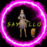 Логотип телеграм спільноти - SAYhello tgk