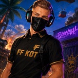 Логотип телеграм спільноти - ⚜️FF_KOT⚜️