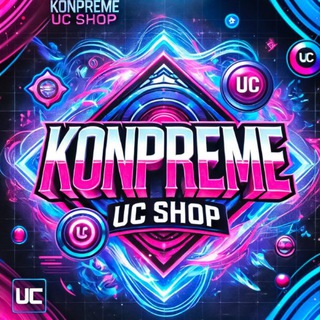 Логотип телеграм спільноти - KONPREME UC SHOP