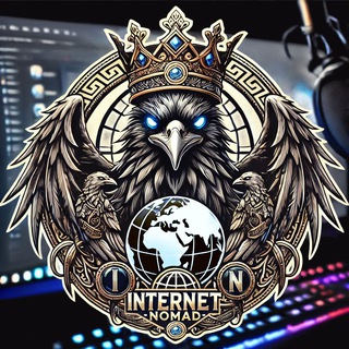 Логотип телеграм спільноти - Internet Nomad (IN) | #УкрТґ 🇺🇦