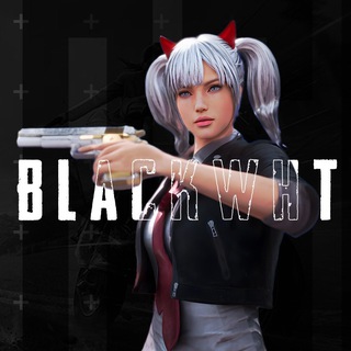 Логотип телеграм спільноти - BLACKWHT🇱🇹