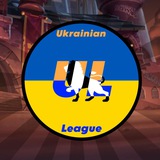 Логотип телеграм спільноти - Ukrainian League