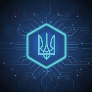Telegram community logo — UA Cyber SHIELD (Український кібер щит)