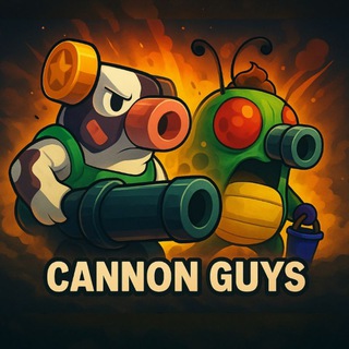 Логотип телеграм спільноти - 🏮Студія гравців CannonGuys💣🇺🇦