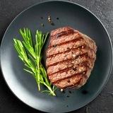 Логотип телеграм спільноти - СМАЧНО🥩