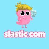 Логотип телеграм спільноти - slastic.com - солодощі з США / Європи /Азії