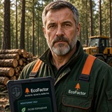 Логотип телеграм спільноти - EcoFactor
