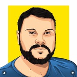 Логотип телеграм спільноти - Дамницький (не) пише