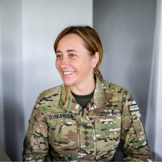 Telegram community logo — Олена «Гайка» Толкачова