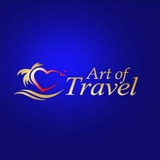 Логотип телеграм спільноти - ART OF TRAVEL UA