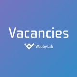 Логотип телеграм спільноти - WebbyLab - вакансії