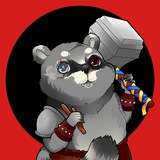 Logo de la comunidad de Telegram — Raccoon Print Shop