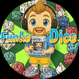 Логотип телеграм спільноти - Funko dice