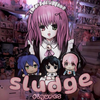 Логотип телеграм спільноти - sludge.figures ໒꒱