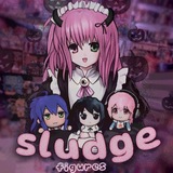 Логотип телеграм спільноти - sludge.figures ໒꒱