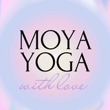 Логотип телеграм спільноти - Moya Yoga ♡