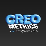 Логотип телеграм спільноти - CREO METRICS