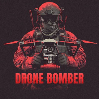 Логотип телеграм спільноти - DroneBomber перехідник
