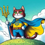 Логотип телеграм спільноти - Комфорт Таун ЖК 💙💛 Котики КТ. Світло Світлобот. ✙