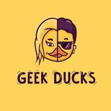 Логотип телеграм спільноти - Geek Ducks UA | Store