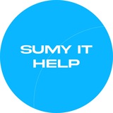 Логотип телеграм спільноти - Sumy IT Help