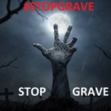 Логотип телеграм спільноти - STOPGRAVE Запоріжжя