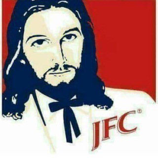 Telegram community logo — JFC aka Jesus Fucking Christ