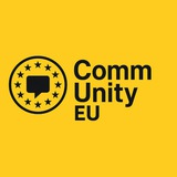 Логотип телеграм спільноти - CommUnity EU