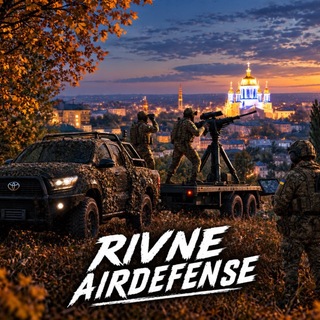 Логотип телеграм спільноти - Чат Рівне | Rivne AirDefense